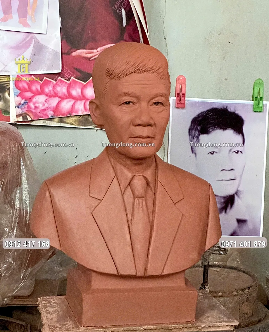 Hình ảnh nhìn nghiêng của mẫu đất